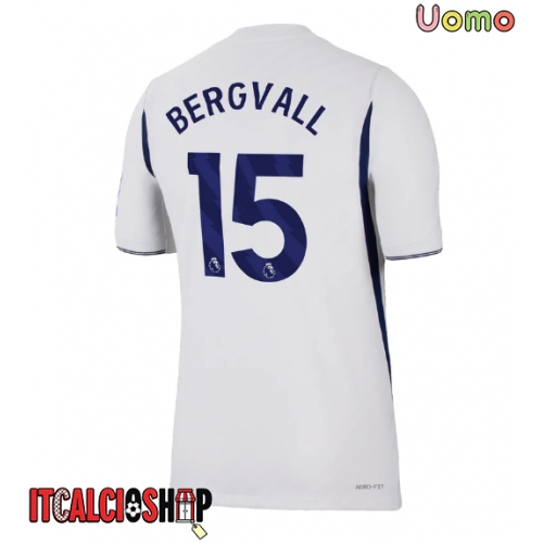 Tottenham Hotspur Lucas Bergvall #15 Prima Maglia 2026-27 Manica Corta